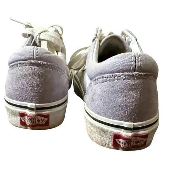 Vans Old Skool Languid Lavender Suede Sneakers Womens 7 Mens 5.5 Classic Style - Picture 4 of 16